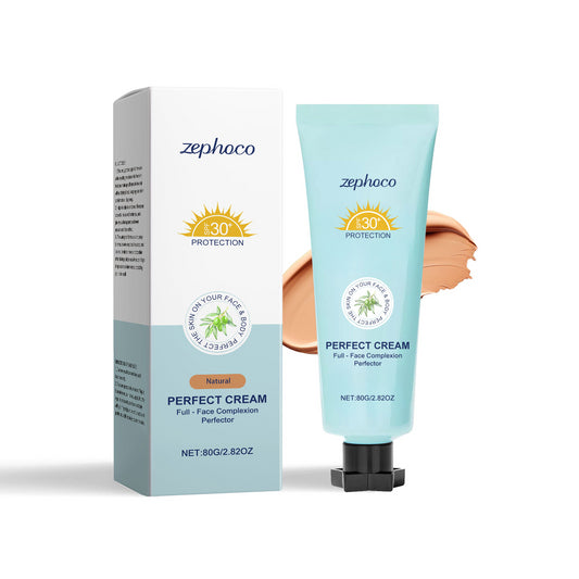 UV Protective Moisturizing Foundation, Natural Color That Brightens And Nourishes The Skin