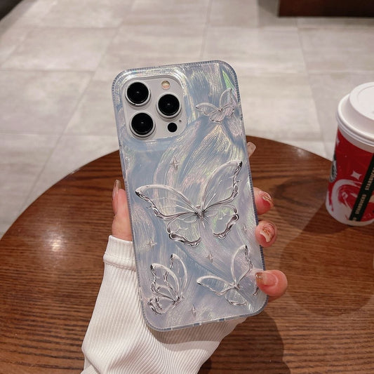 Feathered Butterfly Phone Cover for Apple 15 Promax iPhone Case 11 New iPhone 14 Premium 13/12