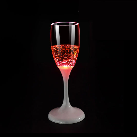 Water Sensing Luminous Glasses LED Light Up Wine Champagne Plastic Glass 1 PC - 7 Colors