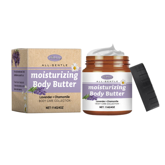 Calming Lavender And Chamomile Body Butter Moisturizer All Natural Deeply Hydrates Skin
