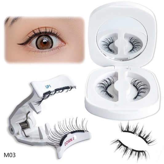 Soft Magnetic False Eyelashes Supernatural Glue-less Thick Lashes