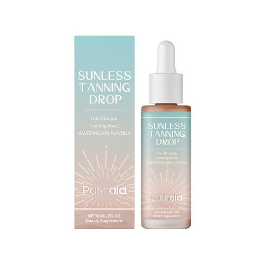 Sunless Tanning Drops, Edible Natural Tanning Solution ~ Watermelon flavor!
