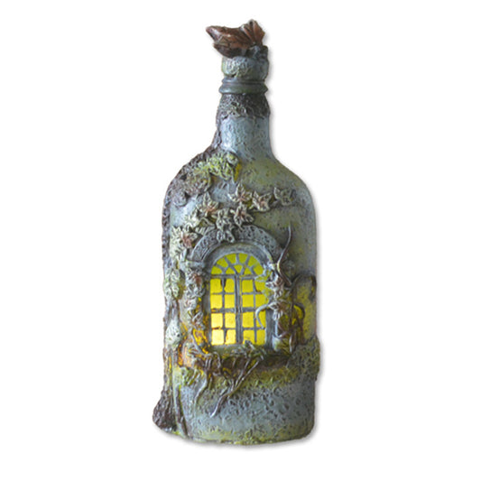 Mysterious Ghost Castle Forest Luminous Creative Bottle Home Gardening Ornament Halloween Decor