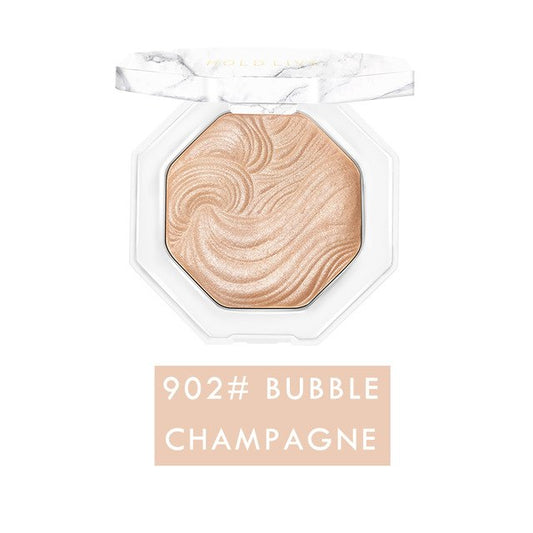 White Jade 3-Color Bronzer Highlighting Palette Bronzing Shimmer Shine High Pigment Powder