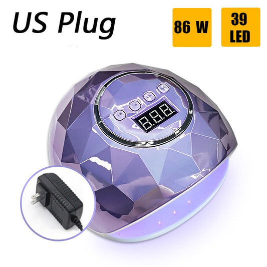 86W 39 LED Lamp Nail Dryer For Nail Manicure UV Fast Drying Nail Drying Lamp Curing Light