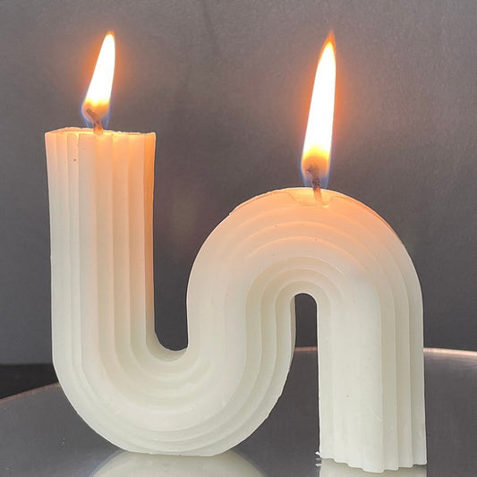 Geometric Aromatherapy Candle 3D Simple Home Decoration Fragrance Candle