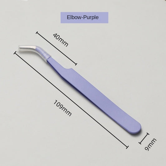 Adorable Pastel Macaron Tweezers for Lashes, Makeup, Skincare, Crafts