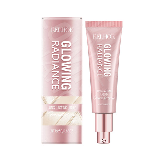 Moisturizing Light Liquid Foundation, Long Lasting Glowing Skin