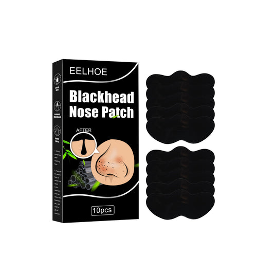 Blackhead Nose Patch, Bamboo Charcoal Remove Blackhead Acne Tear Nose Mask Patch