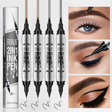 Eyeliner and eyebrow pencil 2 in 1