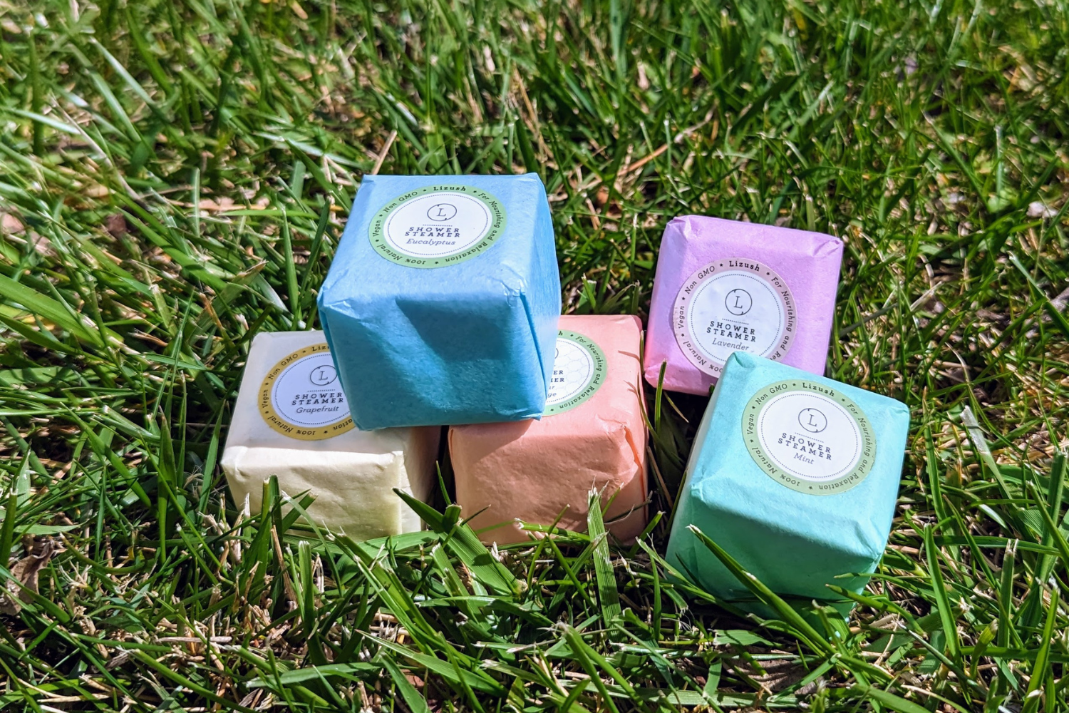 Spring Shower Steamers, Gift Set of Big Fizzies [Lizush] *Made in USA* BoGo Special!