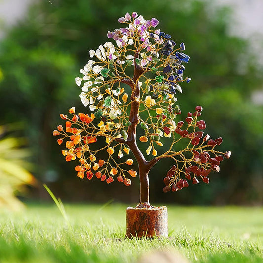 Crystal Tree, Fortune Tree, Home Decor, Fortune & Luck Stone Decoration