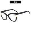 Anti-blue Light Women's Thick Pearl Glasses