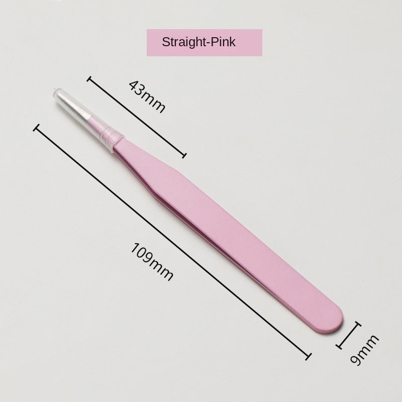 Adorable Pastel Macaron Tweezers for Lashes, Makeup, Skincare, Crafts
