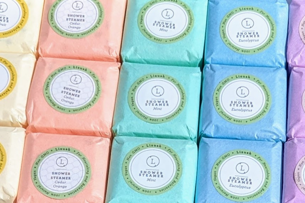 Spring Shower Steamers, Gift Set of Big Fizzies [Lizush] *Made in USA* BoGo Special!