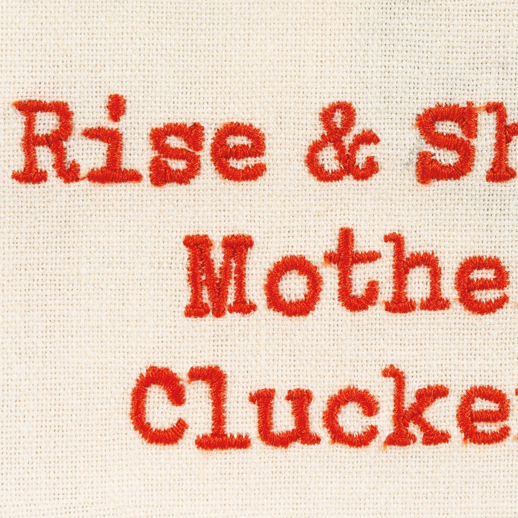 Rise & Shine Mother Cluckers Dish Cloth Towel | Cotten Linen Novelty