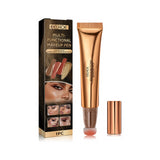 Multifunctional Face Makeup Sponge Pen, Highlighting Blush Bronzer Natural Liquid Contour Blending Stick