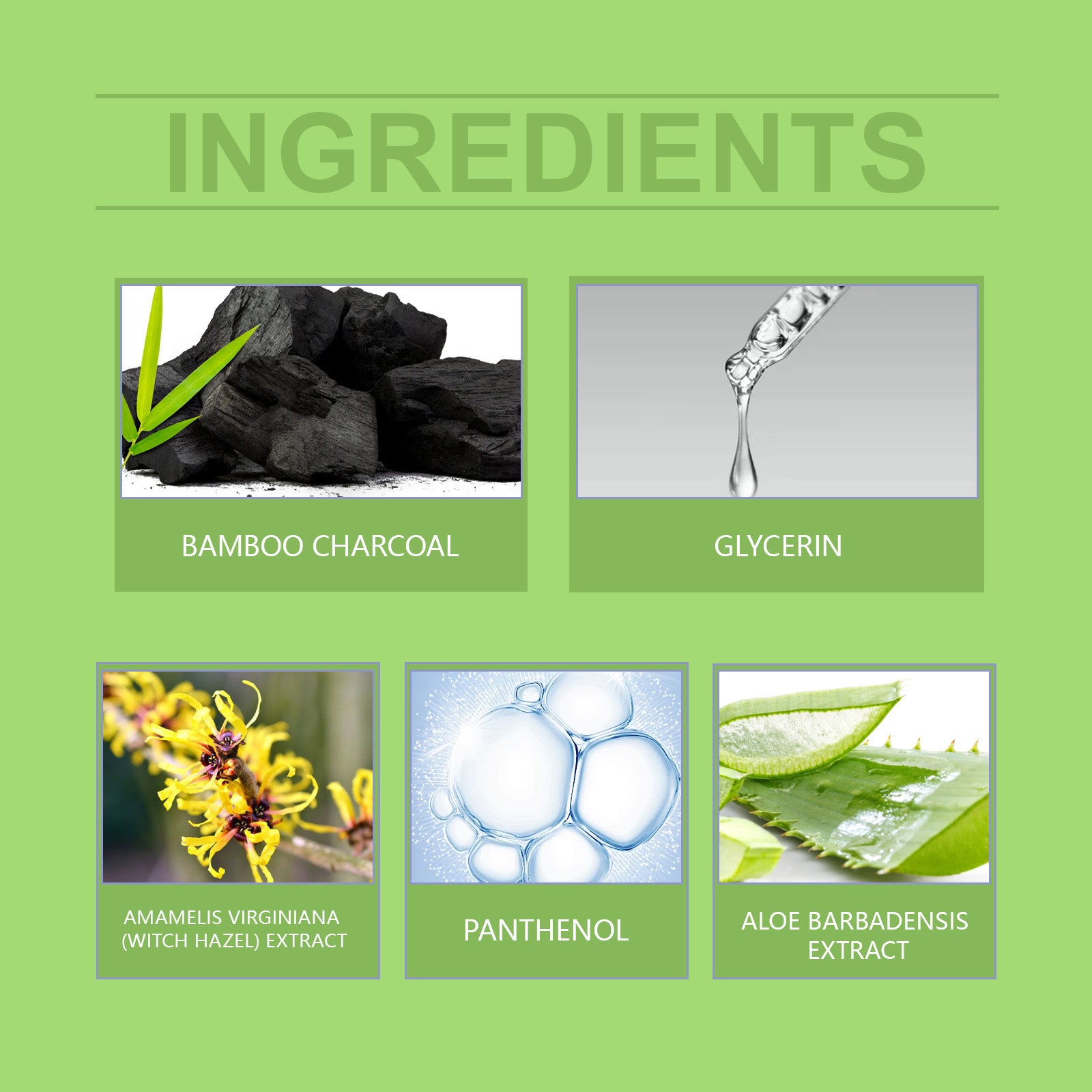 Bamboo Charcoal Nose Mask Gently Cleanses T Zone Of Face, Moisturizes Pores And Moisturizes Skin Nose Mask