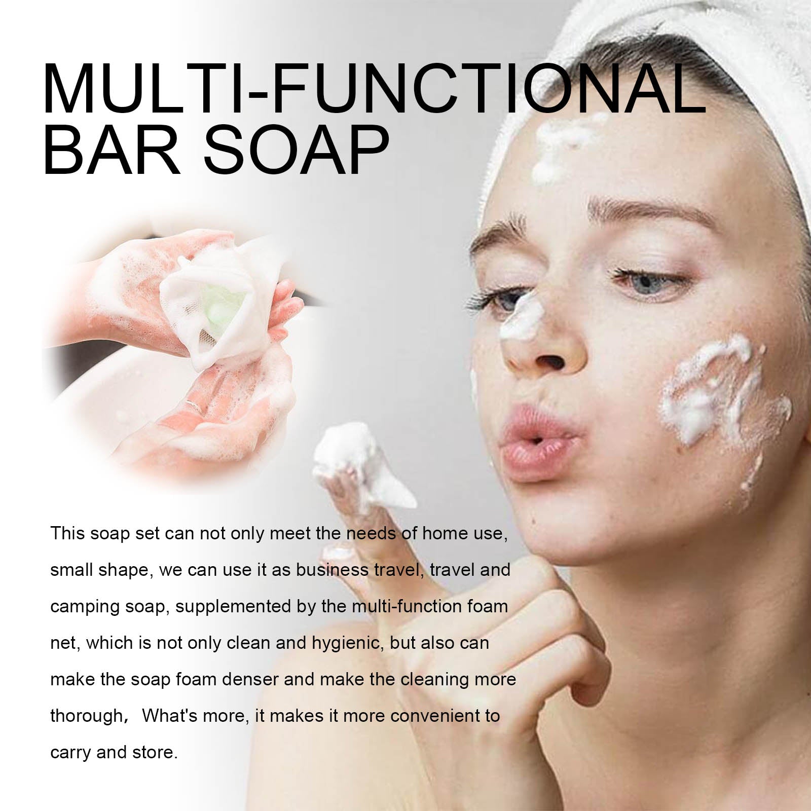 Cleansing Lily Rock Soap Moisturizes Tender Skin, Joints, Elbows, Brightening Body
