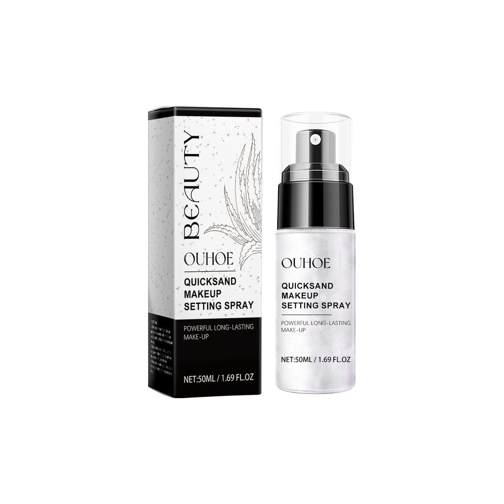 Quicksand Makeup Setting Spray, Natural Lightweight Multi-Effect Mist Refreshing Makeup Spray