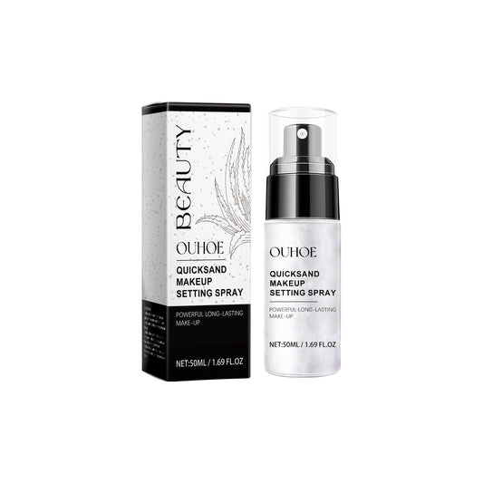 Quicksand Makeup Setting Spray, Natural Lightweight Multi-Effect Mist Refreshing Makeup Spray