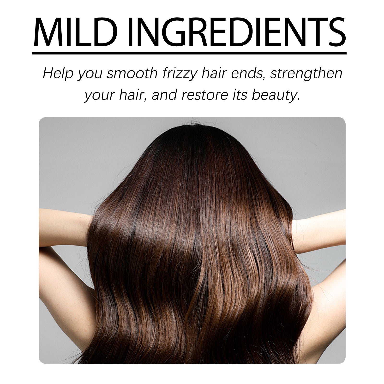Hair Smoothing Oil, Repair Dry Split Ends and Soothe Frizzy Hair