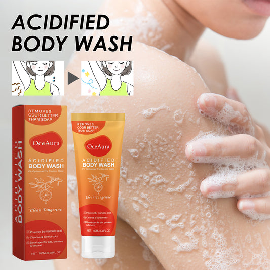 Acidified Natural Body Wash, Moisturize The Skin And Long Lasting Fragrance