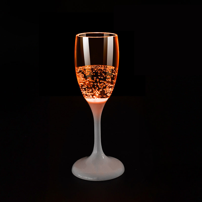Water Sensing Luminous Glasses LED Light Up Wine Champagne Plastic Glass 1 PC - 7 Colors