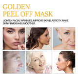 24k Gold Peel Mask Deeply Cleanses The Skin Of Blackheads, Pimples, Delicate Pores And Tightens Skin