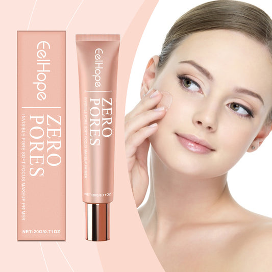 No Pore Brightening Skin Primer, Natural Radiance, Gentle, Non-Greasy Base
