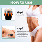 Volcanic Stone Body Shaping Ball with Ginger Extract, Massage The Body To Tighten The Belly, Beauty Slimming Stone