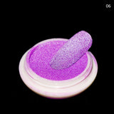 Reflective Nail Powder Shiny Dust Glow In The Dark Sparkling Pigment Fluorescent Nail Art