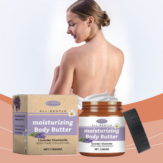 Calming Lavender And Chamomile Body Butter Moisturizer All Natural Deeply Hydrates Skin