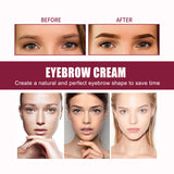 Multifunctional Eyebrow Set, Filling Shaping Brush Tinted Eyebrows Smooth Eye Brow Makeup Set