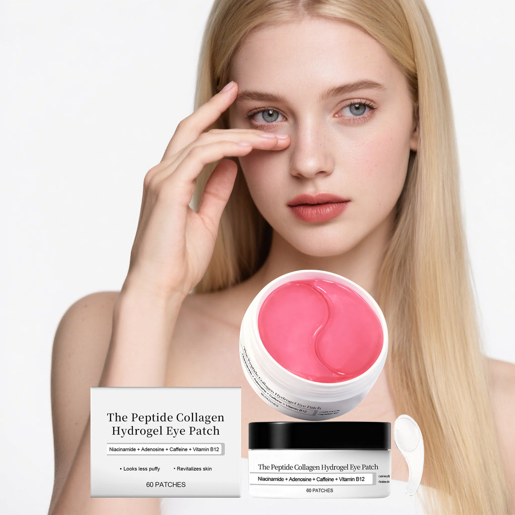 Hydrogel Peptide Collagen Under Eye Masks, Nourishing and Comfortable Gentle Daily Care for Fine Lines Eye Patches