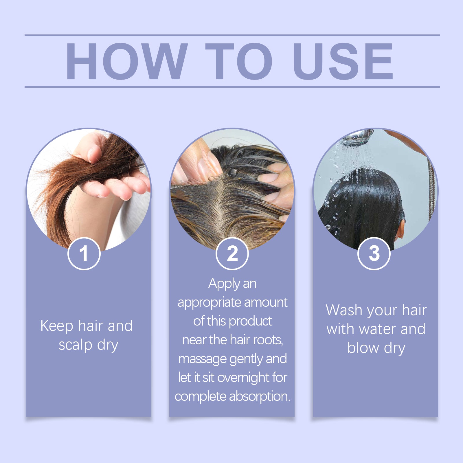 Anti-Grey Hair Color Natural Fig Extract Serum Gentle, Non-Irritating, Easy Color Change Moisturizing Soft And Smooth Hair