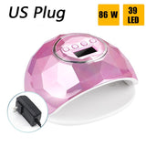 86W 39 LED Lamp Nail Dryer For Nail Manicure UV Fast Drying Nail Drying Lamp Curing Light