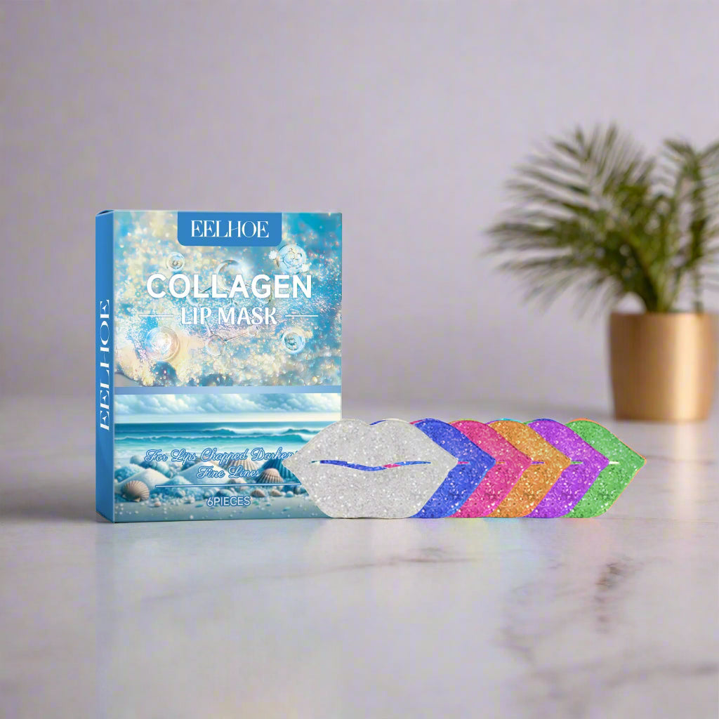 Collagen Lip Mask For Lip Protection Against Dry Cracks Fade Lip Lines And Dead Skin Moisture Lip Mask