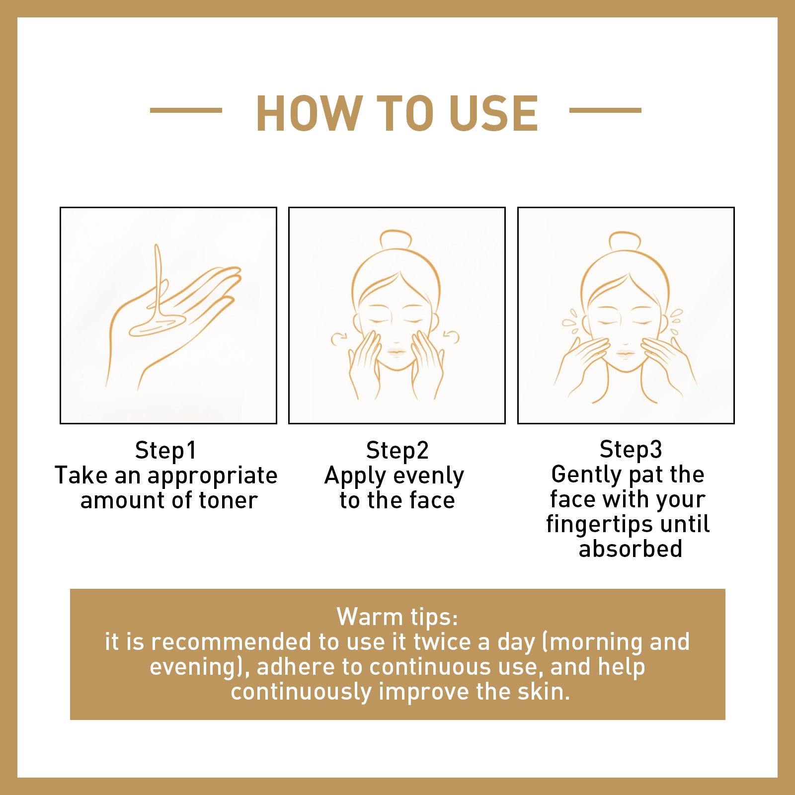 Rice Toner Deeply Hydrates And Repairs Skin Barrier, Firming And Moisturizing Facial Skin Toner