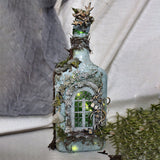 Mysterious Ghost Castle Forest Luminous Creative Bottle Home Gardening Ornament Halloween Decor