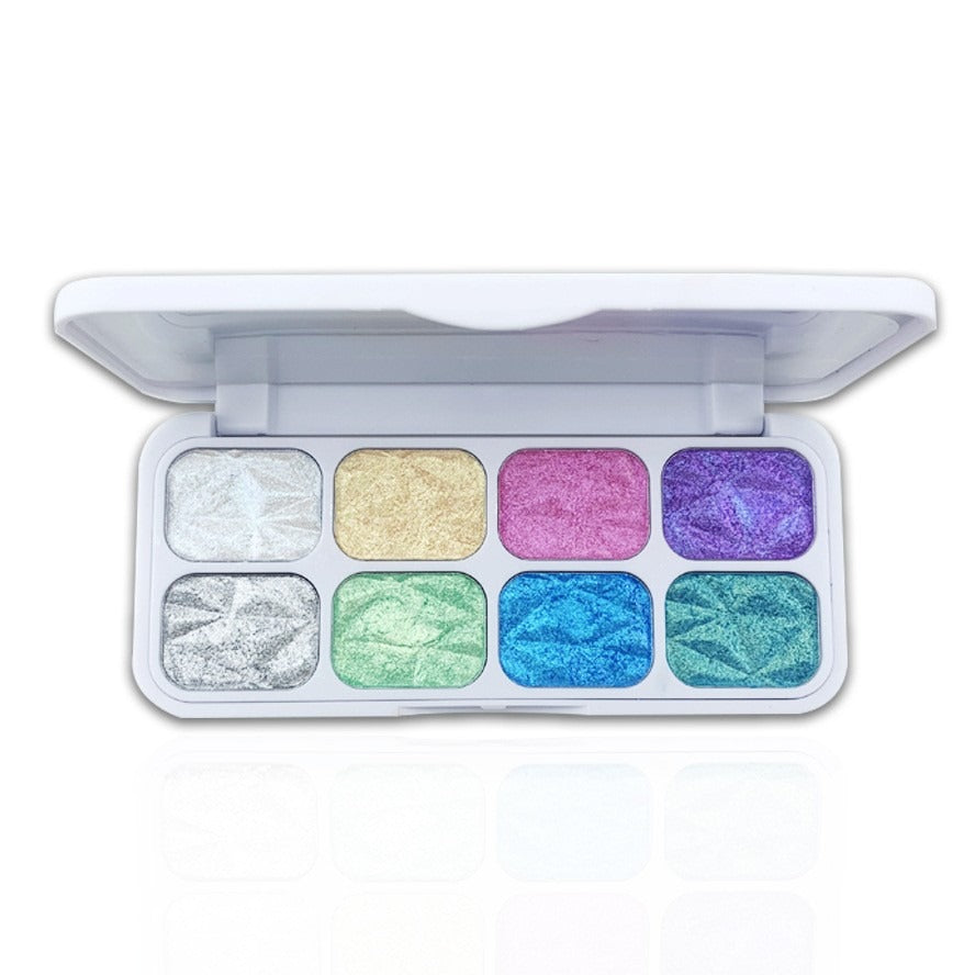 Macaron Chameleon 8 colors Eye Shadow Palette High Pigmented Matte Shimmer