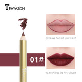 Matte Lip Liner Long Lasting Vampire Nude Pink Red Lipstick Lip Pencil