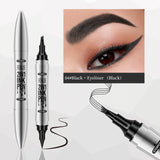 Eyeliner and eyebrow pencil 2 in 1