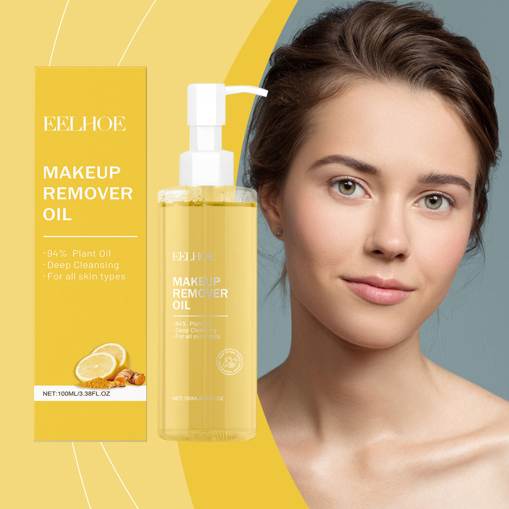 Ginger Lemon Cleansing Oil, Remove Makeup and Clean Pores Gentle, Refreshing Cleansing Oil