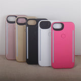 Light Up Selfie Flash Phone Case For iPhone XS MAX XR 11 Pro X XS 6 6s 7 8 Plus Anti-fall 3 Generations for iPhone