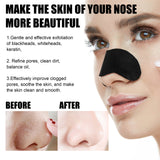 Blackhead Nose Patch, Bamboo Charcoal Remove Blackhead Acne Tear Nose Mask Patch