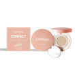 Compact Air Cushion Foundation (Ivory White) Natural Lightweight Makeup with Cushion