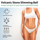 Volcanic Stone Body Shaping Ball with Ginger Extract, Massage The Body To Tighten The Belly, Beauty Slimming Stone