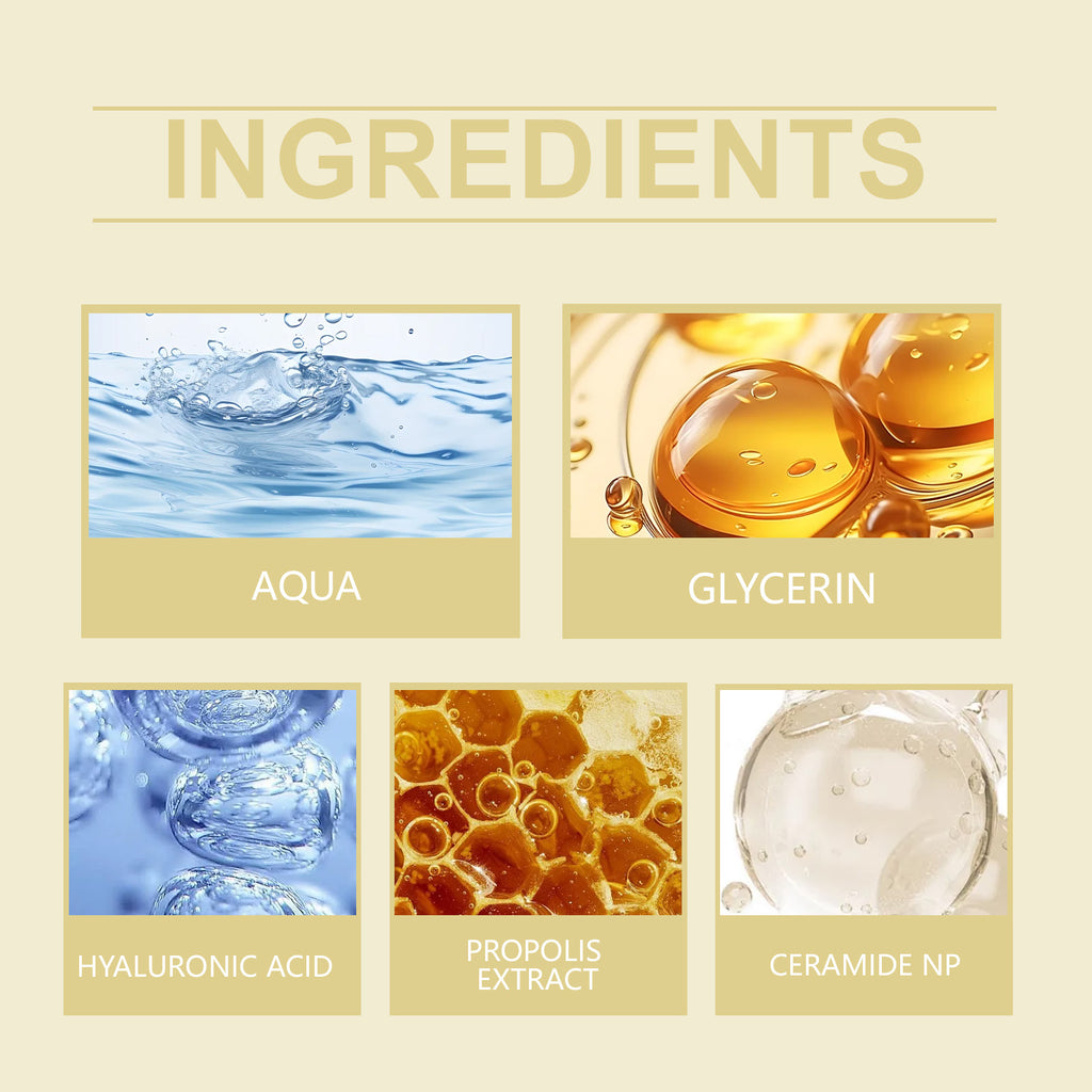 Propolis Honey Ceramide Toner, Face Essence Spray Hydrating Moisturizing Face Toner