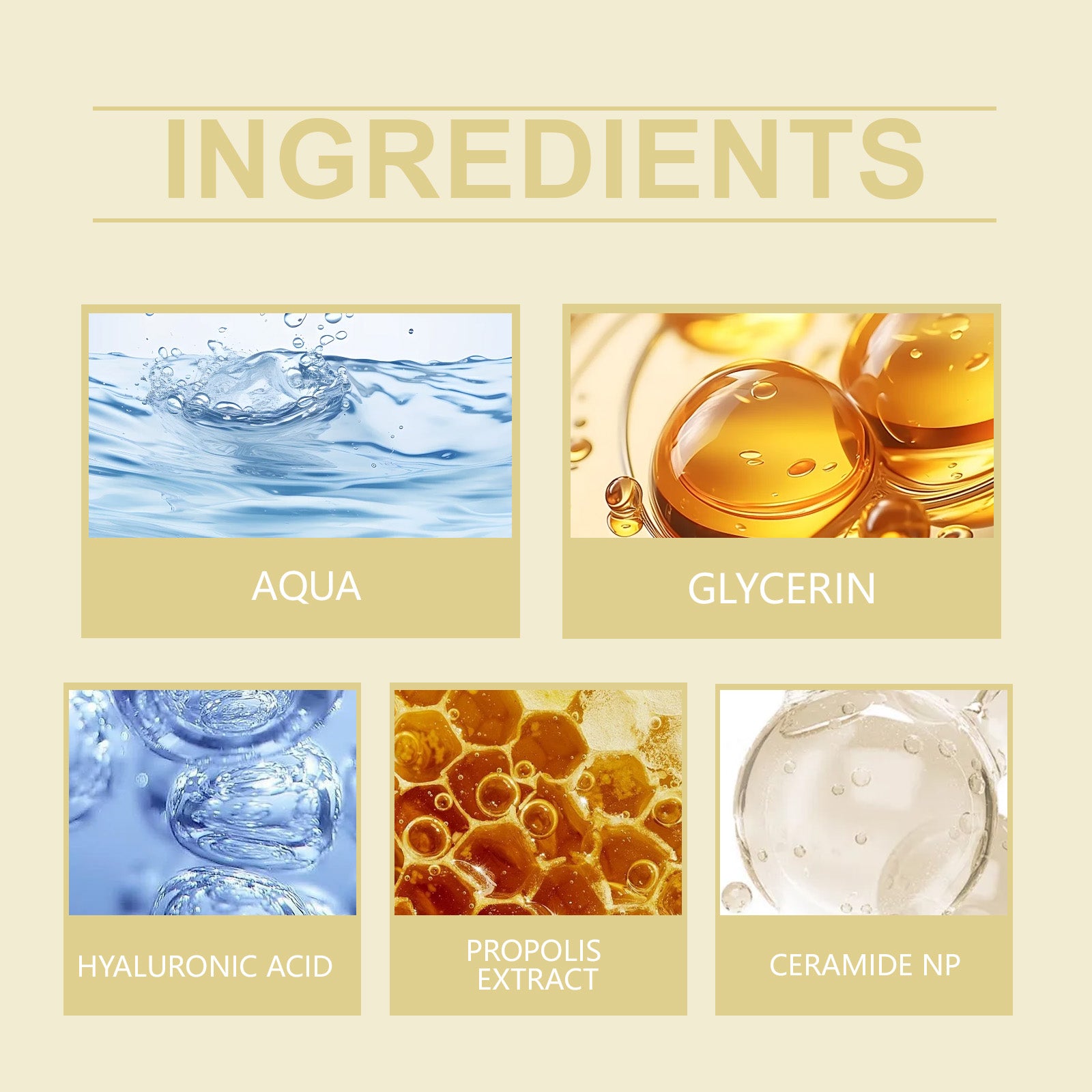 Propolis Honey Ceramide Toner, Face Essence Spray Hydrating Moisturizing Face Toner